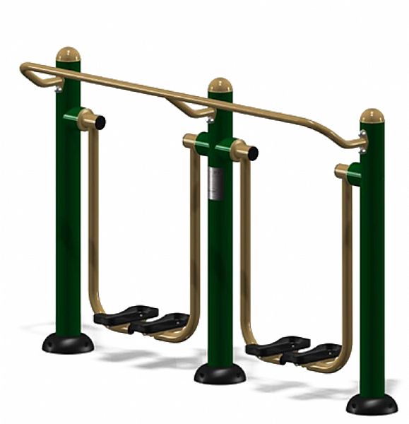 מתקן הליכה באוויר כפול